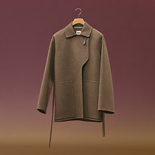 Short wrap coat | Hermès Poland