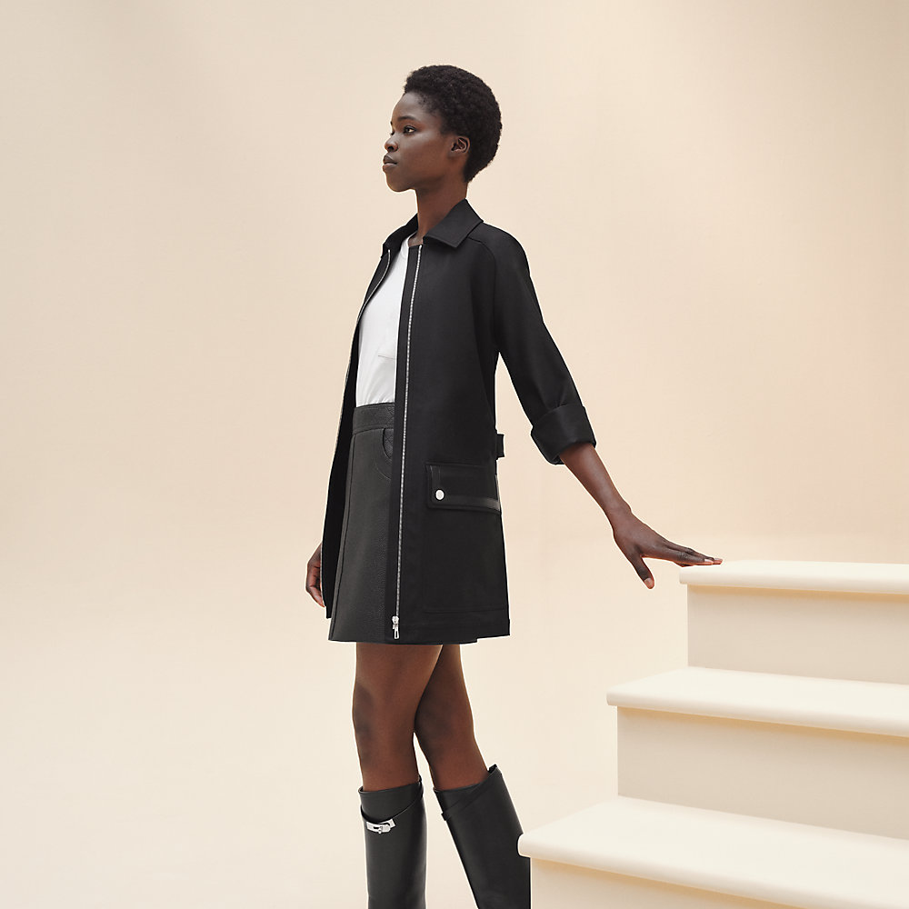 Short zipped coat | Hermès Canada