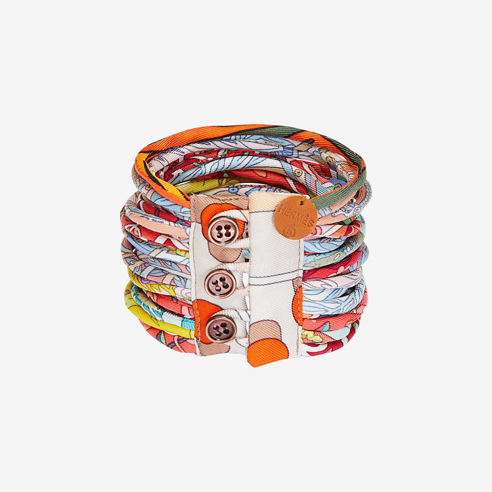 hermes silk bracelet