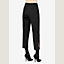 Silk cropped trousers, View: Worn, worn, view 3 of 3