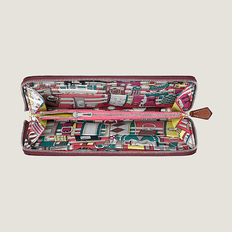 Silk'In Classique long wallet | Hermès Canada