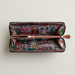 シンプル＆オシャレ{HERMES}Portefeuille 1957 To Go Vert Fonce 1957 To Go wallet | Hermès Mainland China