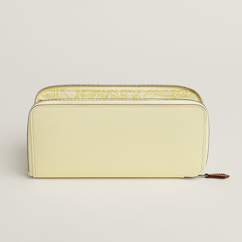 HERMES◆ Silk in Classique Sesame◆ Silk'In Classique long wallet | Hermès USA