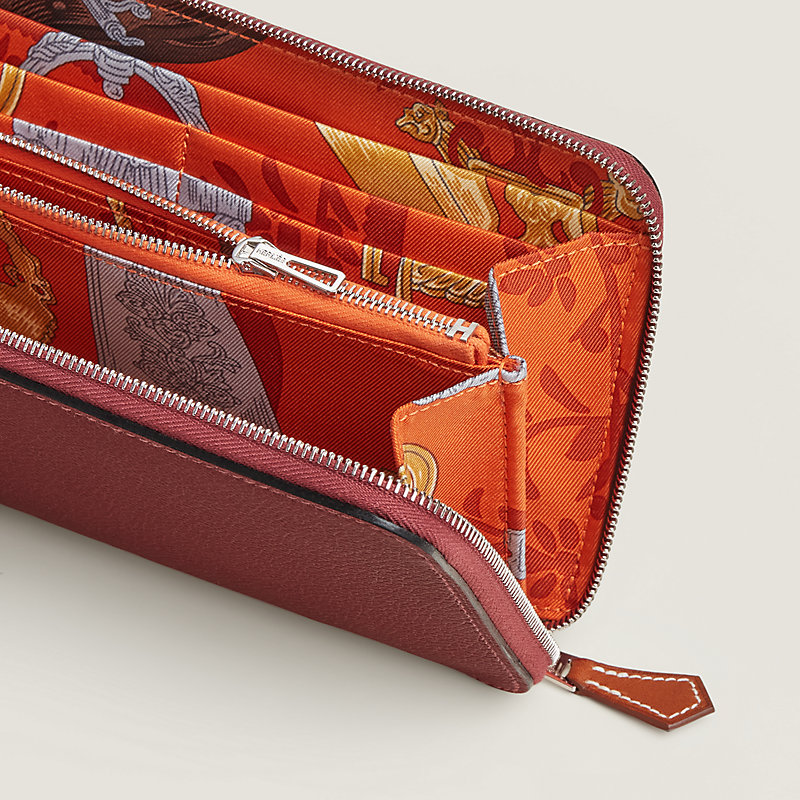 Silk'In Classique long wallet | Hermès USA