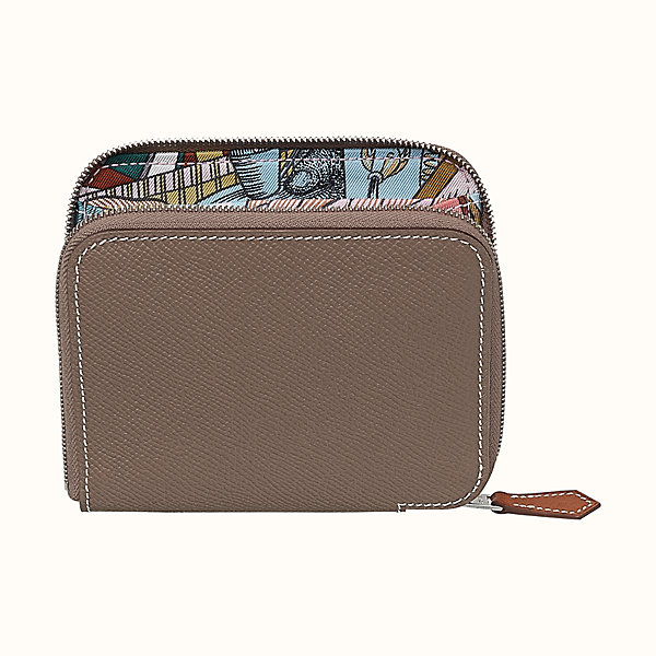 Silk'in compact wallet | Hermès Finland
