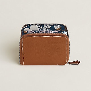 フランス発【HERMES】ウォレット Silk'In Compact / DHL発送 フランス発【HERMES】ウォレット Silk´In Compact Moka/DHL発送