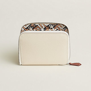 【HERMES】財布「Silk’In シルクイン」Compact / Craie 楽天市場】HERMES エルメス 二つ折り財布 アザップ シルクイン