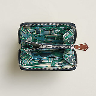HERMES ◆NEW COLOR Silk in compact Jaune poussin◆ Silk'In change purse | Hermès Canada