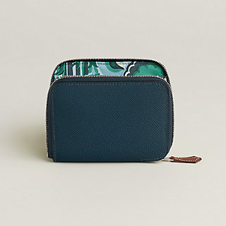 【中の柄がポイント♪】HERMES SILK'IN COMPACT ウォレット Silk'In Compact wallet | Hermès UAE