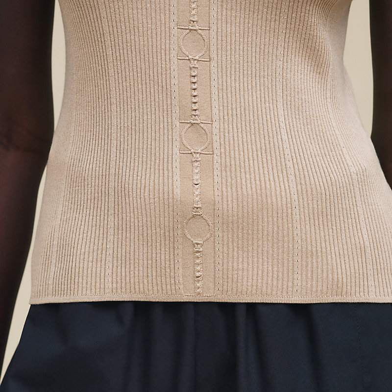 Silk tank top