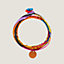 Silk triple tour bracelet, View: front, front, view 6 of 10