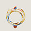 Silk triple tour bracelet, View: front, front, view 9 of 10