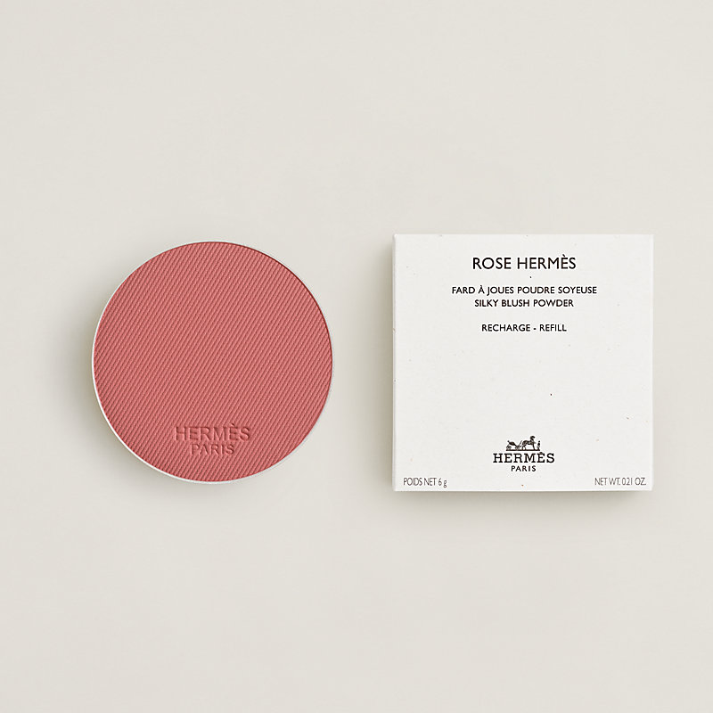 Silky blush powder refill, Rose Feu