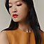 Silky Lipstick Shine, Corail Jaipur, View: Worn, worn, view 6 of 8