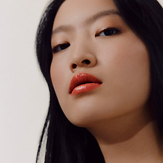 エルメス　ルージュ　ブラヤン　シルキー　オランジュ・フラッシュ28 Silky Lipstick Shine, Limited Edition, Orange Flash | Hermès USA