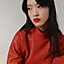 Silky Lipstick Shine, Rouge Amazone, View: Worn, worn, view 6 of 8