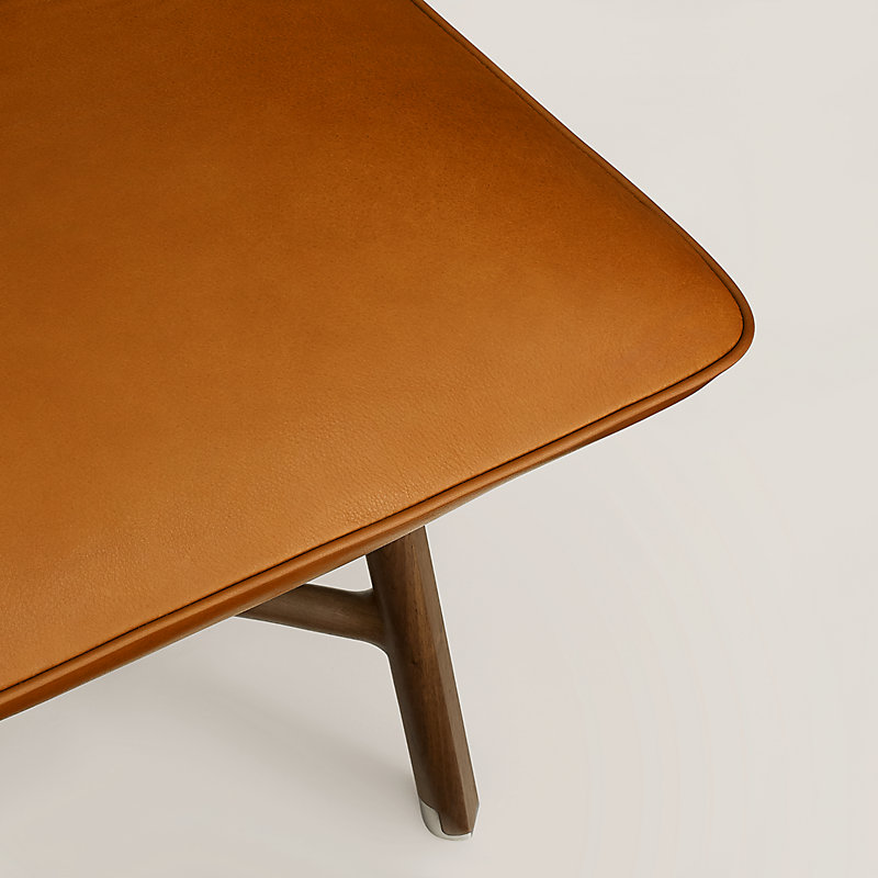 Silla "carré d'assise" Les Nécessaires d'Hermès, modelo alto