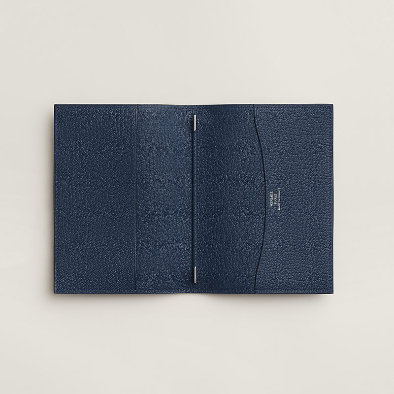 Simple GM agenda cover - Blue | Hermès USA