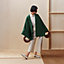 Single-sleeved reversible cape, View: Worn, worn, view 2 of 6
