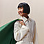 Single-sleeved reversible cape, View: Worn, worn, view 3 of 6