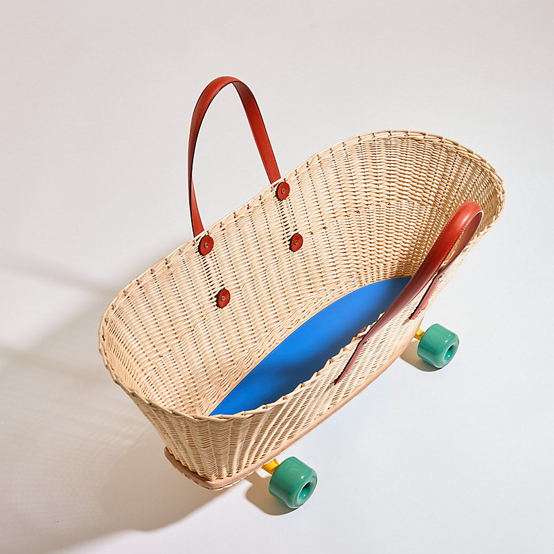 Skateboard wicker basket, View: , view 3 of 3