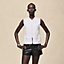 Sleeveless embroidered blouse, View: Worn, worn, view 2 of 5