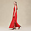 Sleeveless embroidered caftan, View: Worn, worn, view 1 of 7
