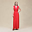 Sleeveless embroidered caftan, View: Worn, worn, view 2 of 7