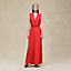 Sleeveless embroidered caftan, View: Worn, worn, view 4 of 7