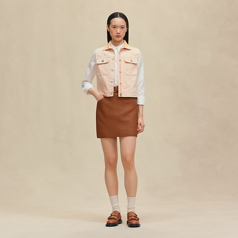 Sleeveless jacket | Hermès Australia