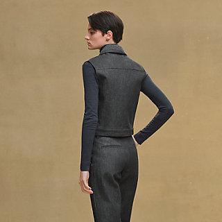 【セレブ】エルメス ウエストジャケット Sleeveless jacket | Hermès USA