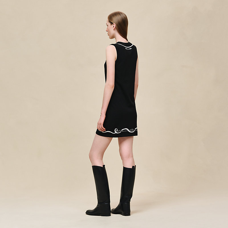 Sleeveless tunic dress