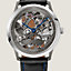 Slim d'Hermès Squelette Lune watch, 39.5&nbsp;mm, View: Detail, crop, view 2 of 3