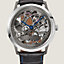 Slim d'Hermès Squelette Lune腕錶，39.5 mm, 檢視: 細節, crop, 檢視共3張圖片的第6張