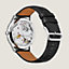 Slim d'Hermès watch, 39.5&nbsp;mm, View: Back, back, view 3 of 6