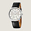 Slim d'Hermès watch, 39.5&nbsp;mm, View: front, front, view 2 of 6