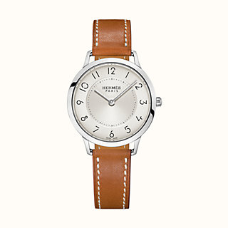 hermes round watch