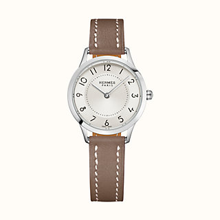 hermes round watch