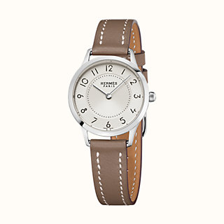 hermes round watch