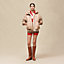 Smooth calfskin puffer coat, View: Worn, worn, view 1 of 7