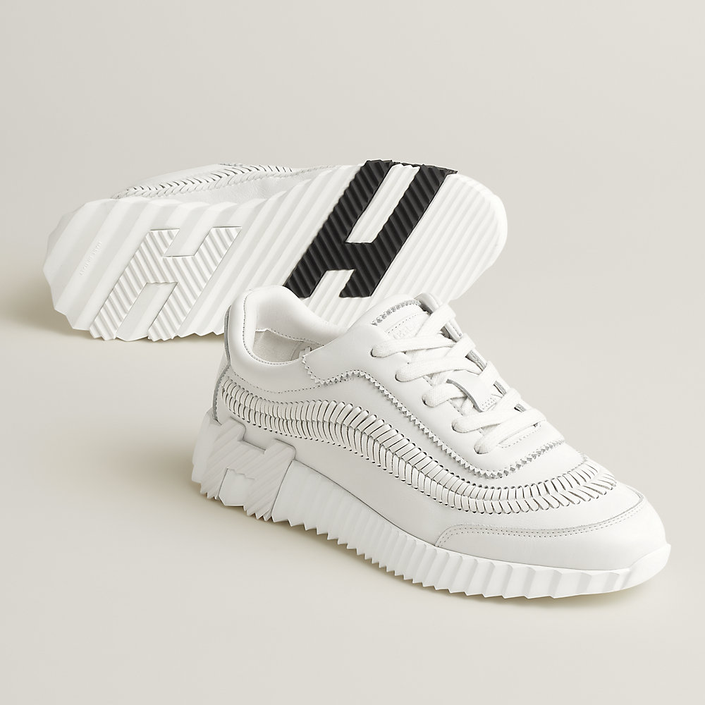 Hermès HERMES Shoe in White Tweed - 102211 ref.1816558 - Joli Closet