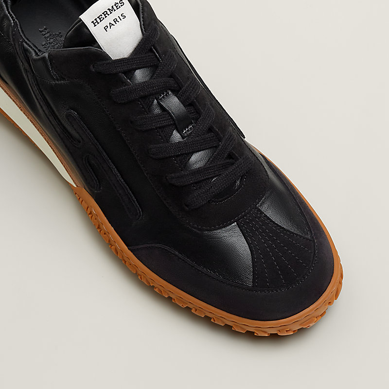 HERMES stadiumスニーカー ブラック 革スエード Sneakers Jet - Schwarz | Hermès Deutschland