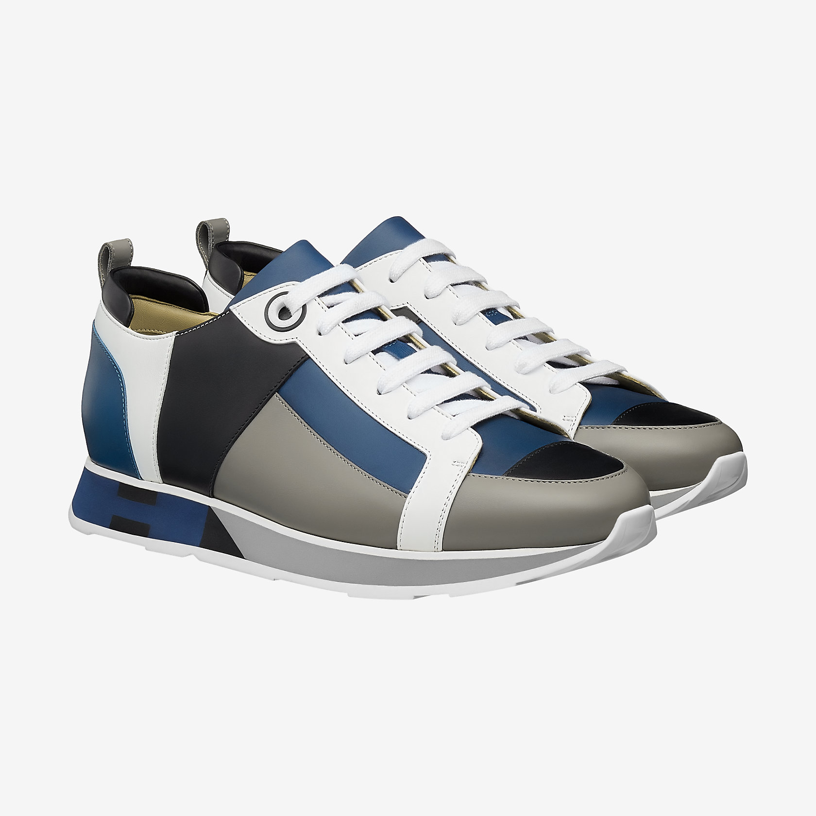 Sneakers Rebus | Hermès Deutschland Hermès Blau Leder Hohe Turnschuhe Herren : Marke Winter
