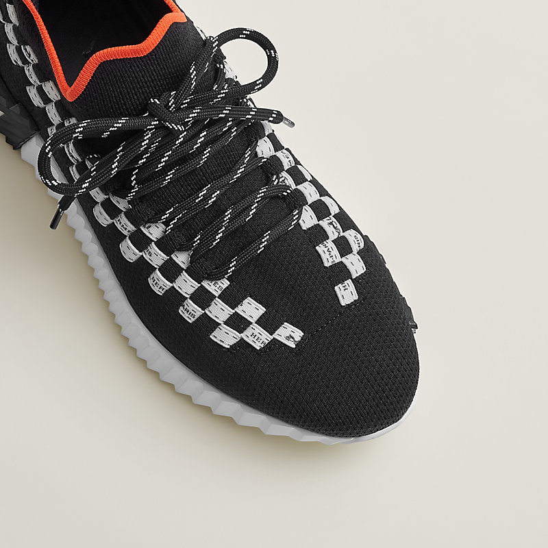 Baskettes Basses Hermès Athlétiques Femme - Taille 40 (US 9), Couleur Noir, Occasion - Style Sneaker Confort