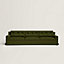 Sofa Contour d'Hermès 3-seater, View: front, front, view 1 of 6
