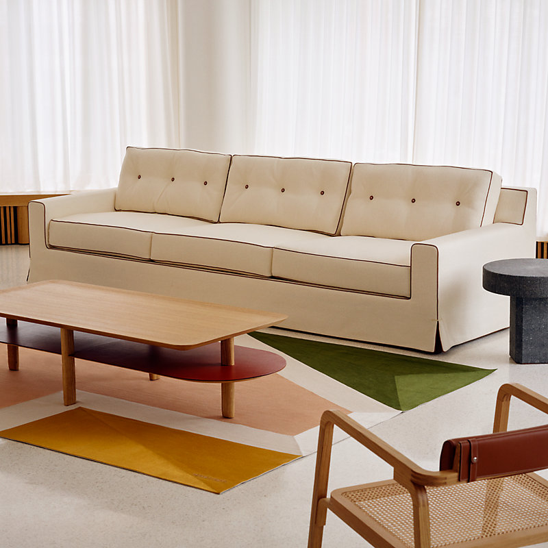 Sofa Contour d'Hermès 3-seater Beige Hermès Poland