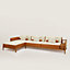 Sofa Sellier 2 places avec méridienne, Vue: Vue portée, worn, vue 1 sur 3