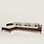 Sofa Sellier 2 places avec méridienne, Vue: Vue portée, worn, vue 1 sur 4