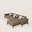 Sofa Sellier 2-seater with chaise lounge, View: Worn, worn, view 1 of 1