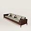 Sofa Sellier 3 places, Vue: Vue portée, worn, vue 1 sur 1